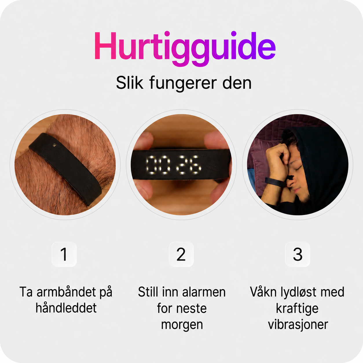Puls Vibrasjon Alarm